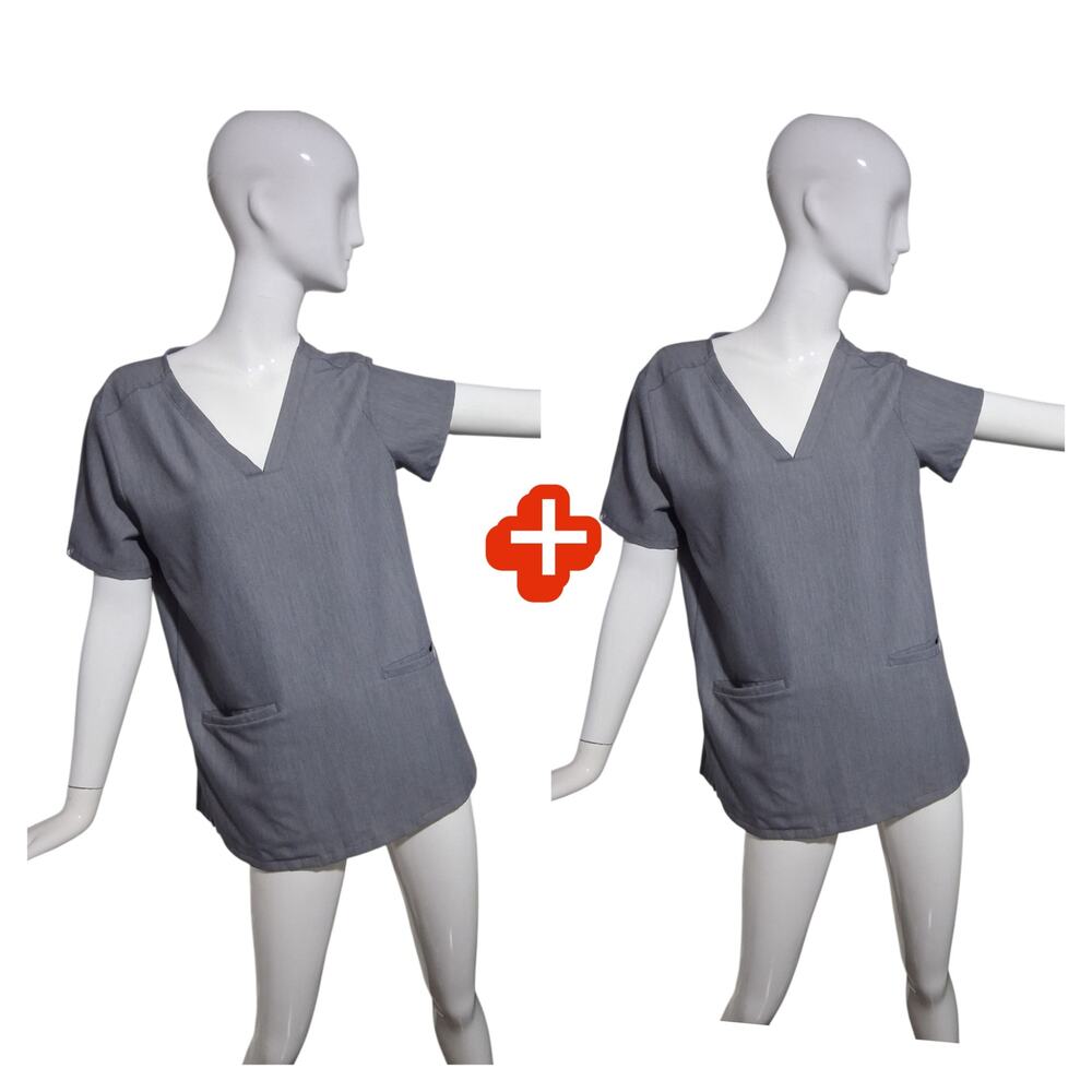Figs Casma Three Pocket Scrub Top Women’s Medium Medical Career Nurse Hospital - Picture 1 of 13